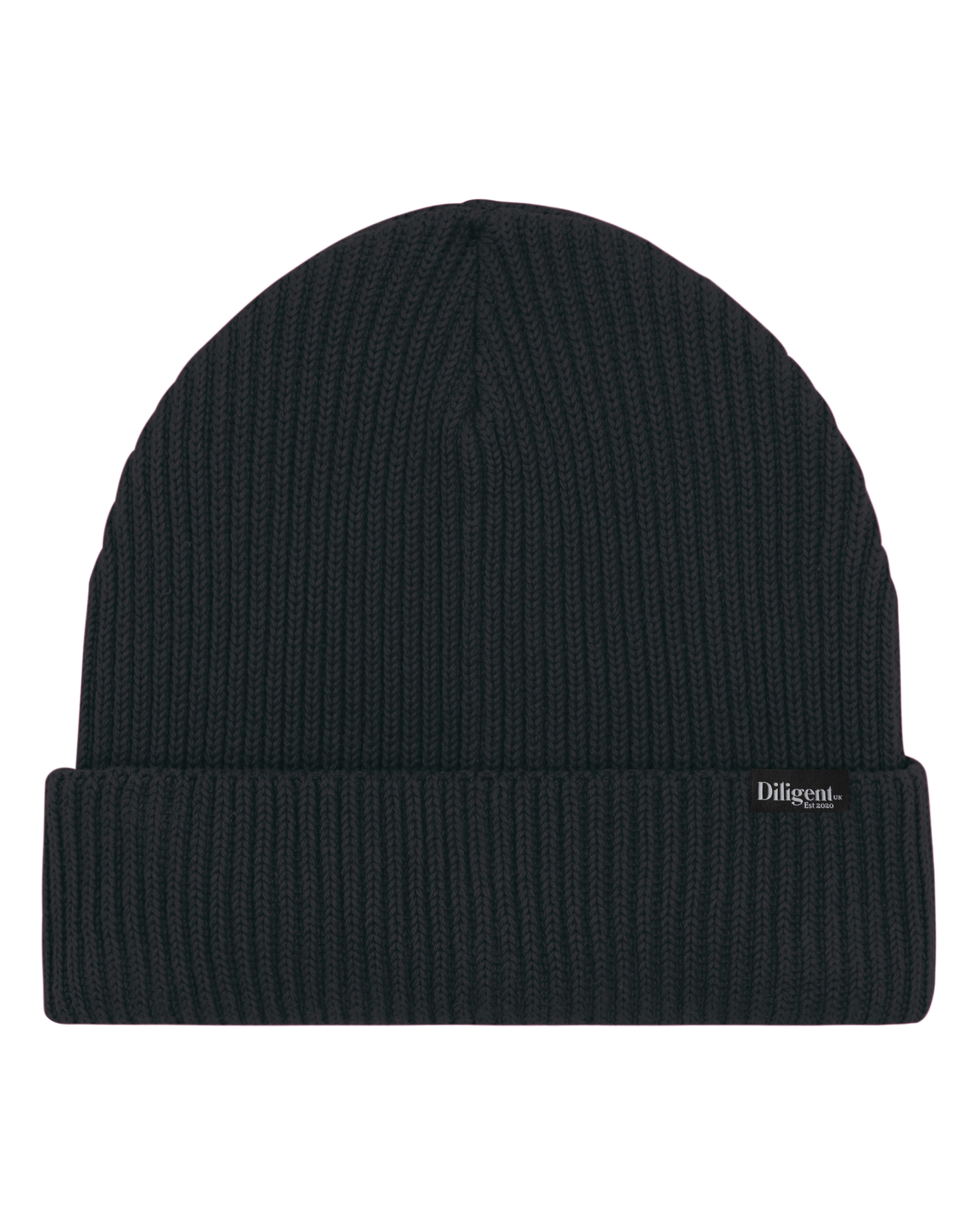 Black Fisherman Beanie