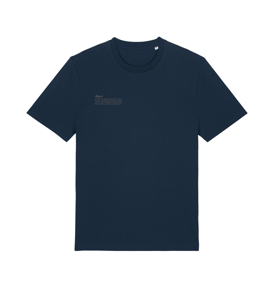 French Navy Printed T-shirt