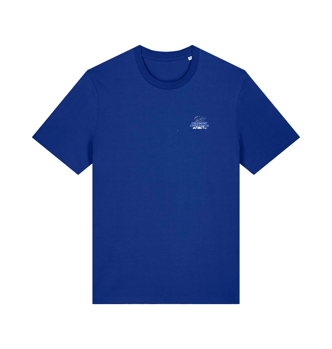 Worker Blue Printed T-shirt