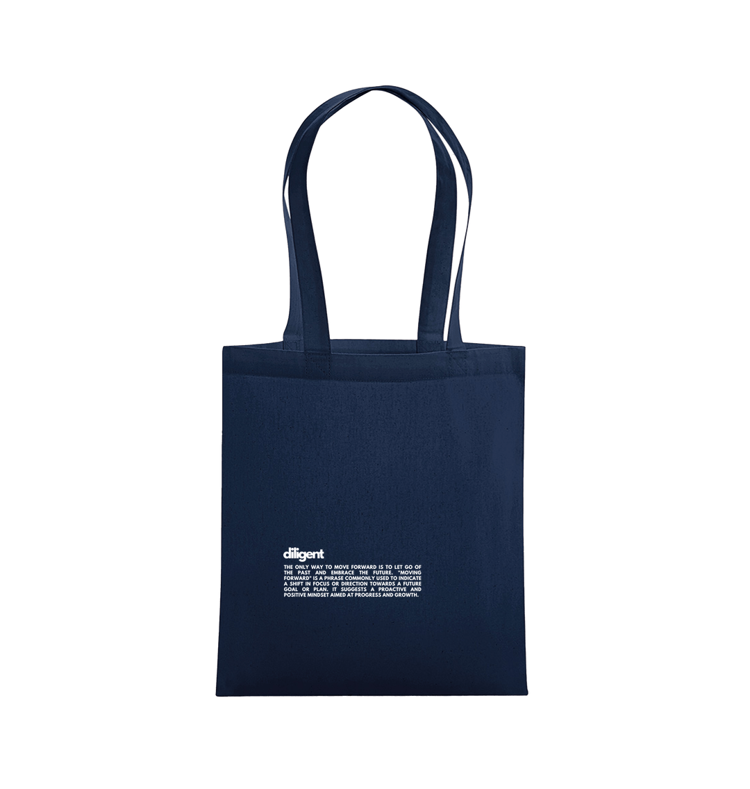 French Navy Printed Bag