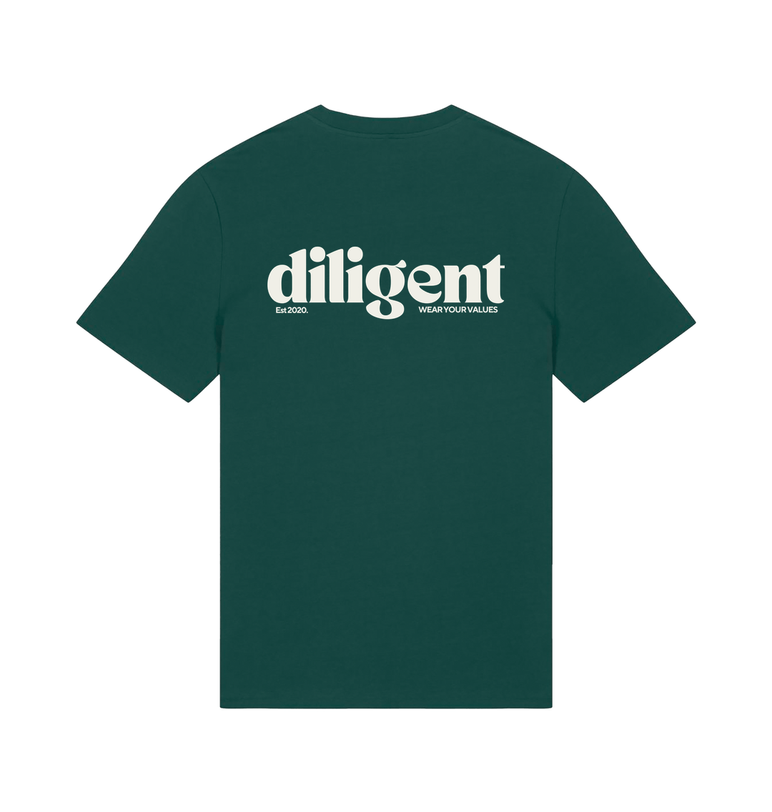 Glazed Green Printed T-shirt