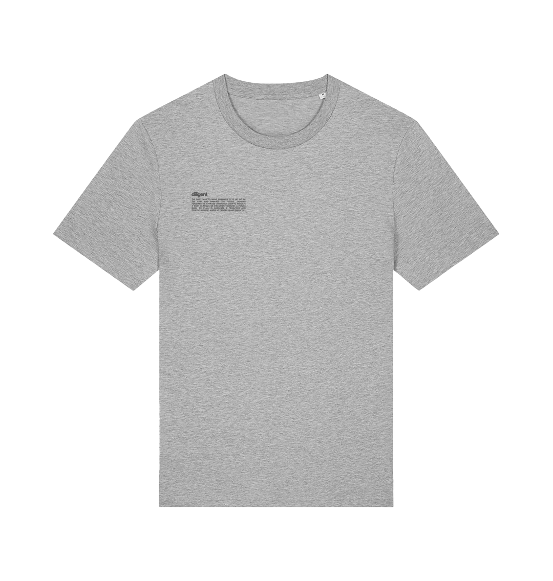 Heather Grey Printed T-shirt