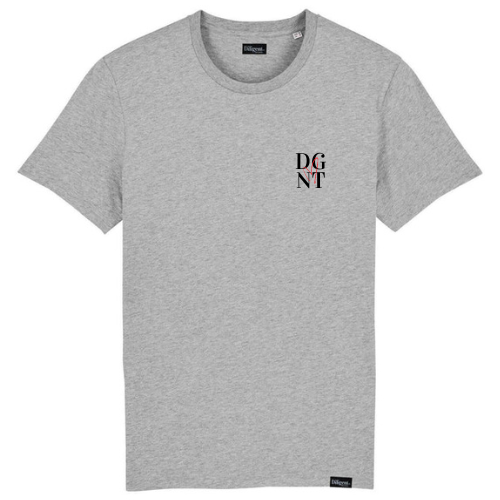 Heather Grey Unisex Organic T-Shirt - LOVE Edition