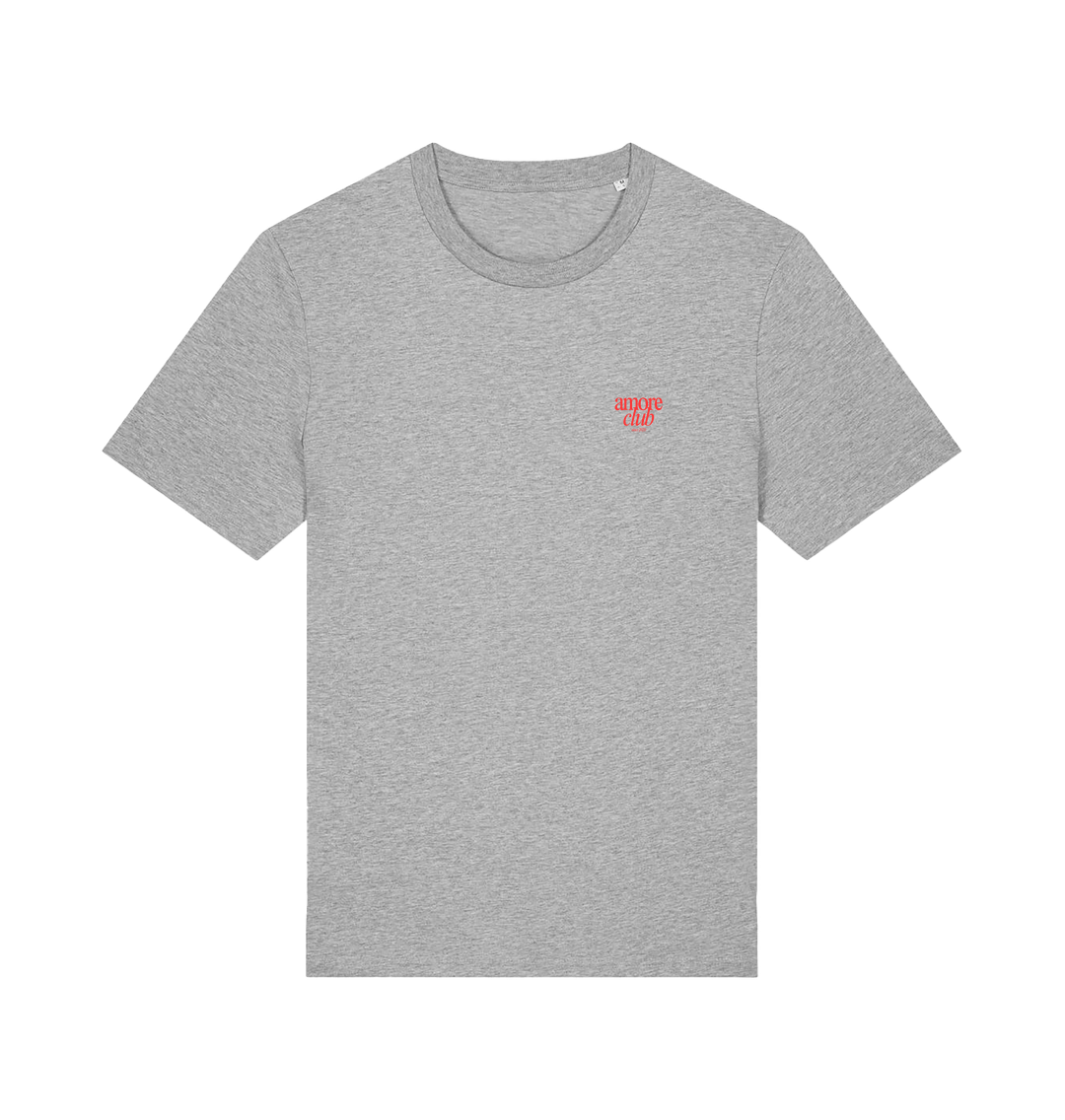 Heather Grey Printed T-shirt