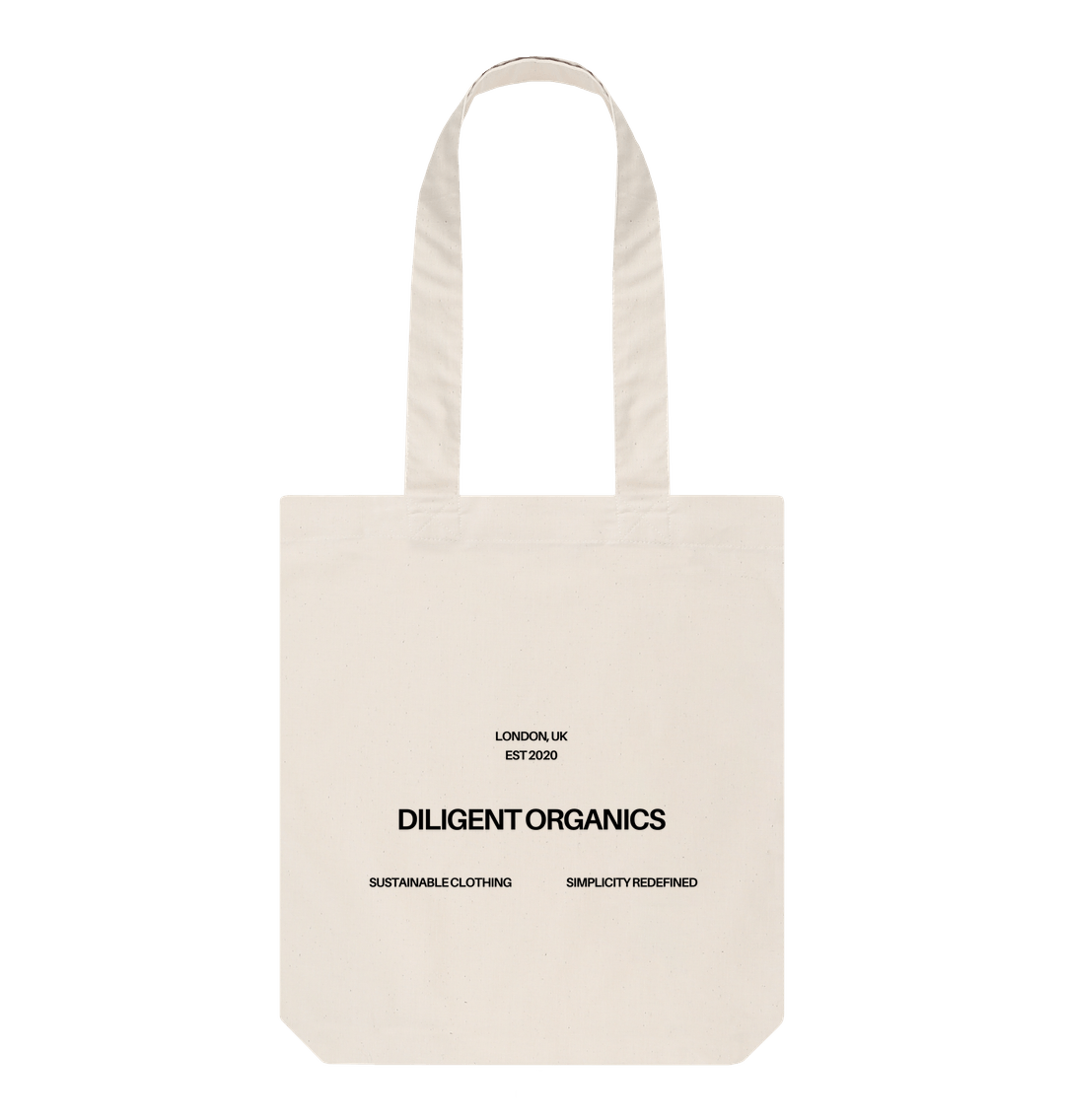 Natural Natural Organic Cotton Tote Bag - London Est 2020.