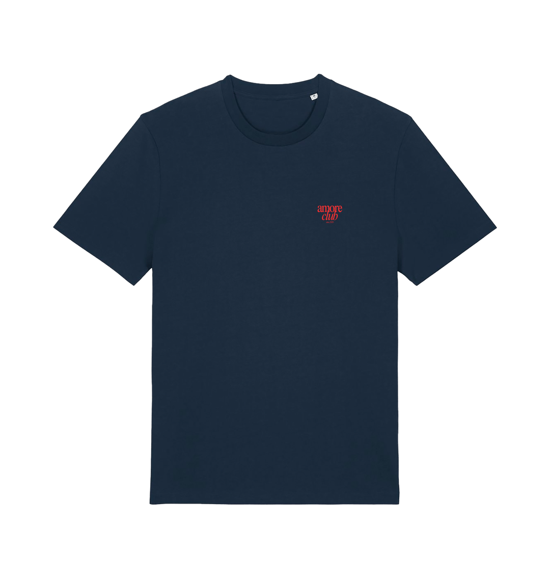 French Navy Printed T-shirt