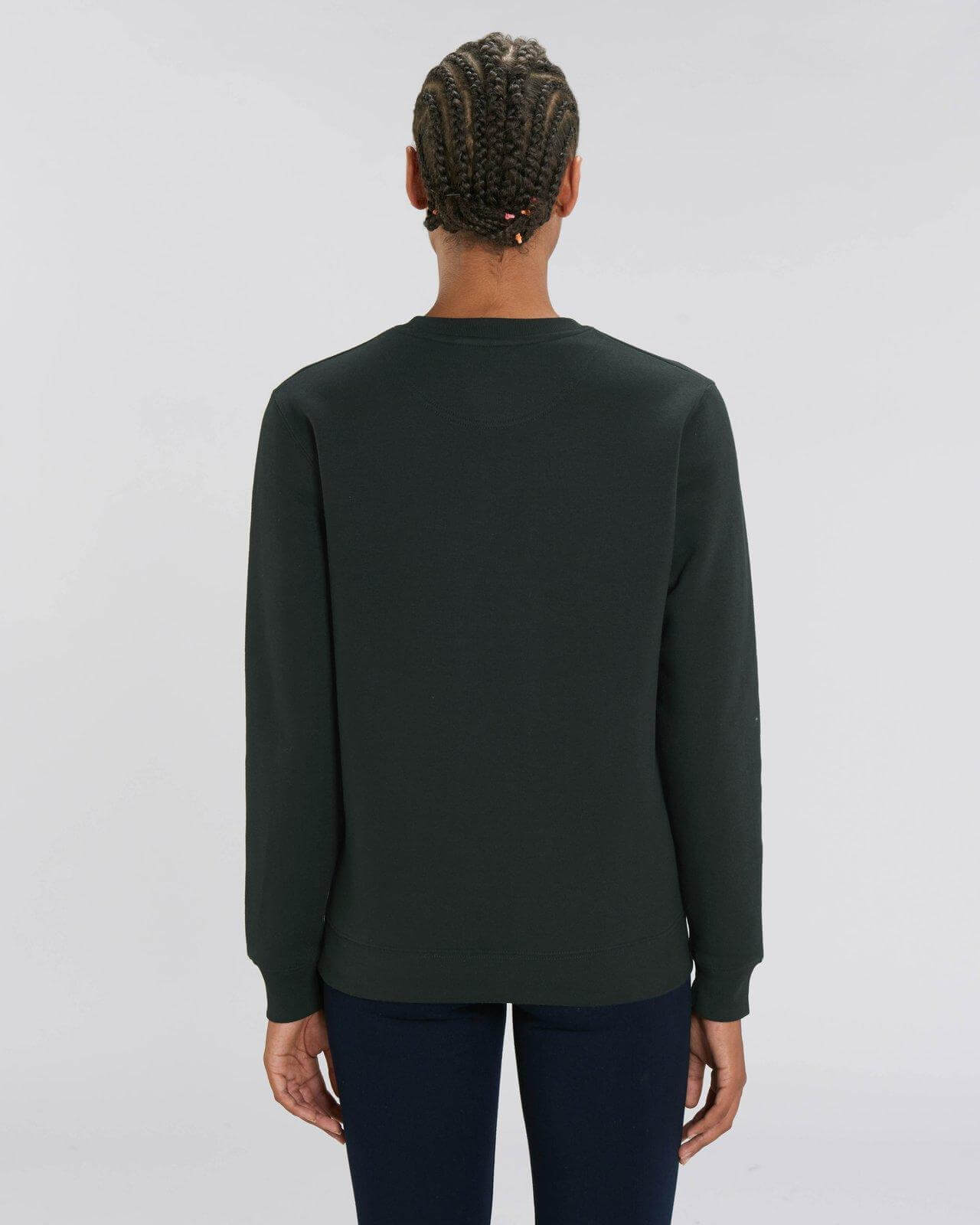 Black Unisex Organic Sweatshirt
