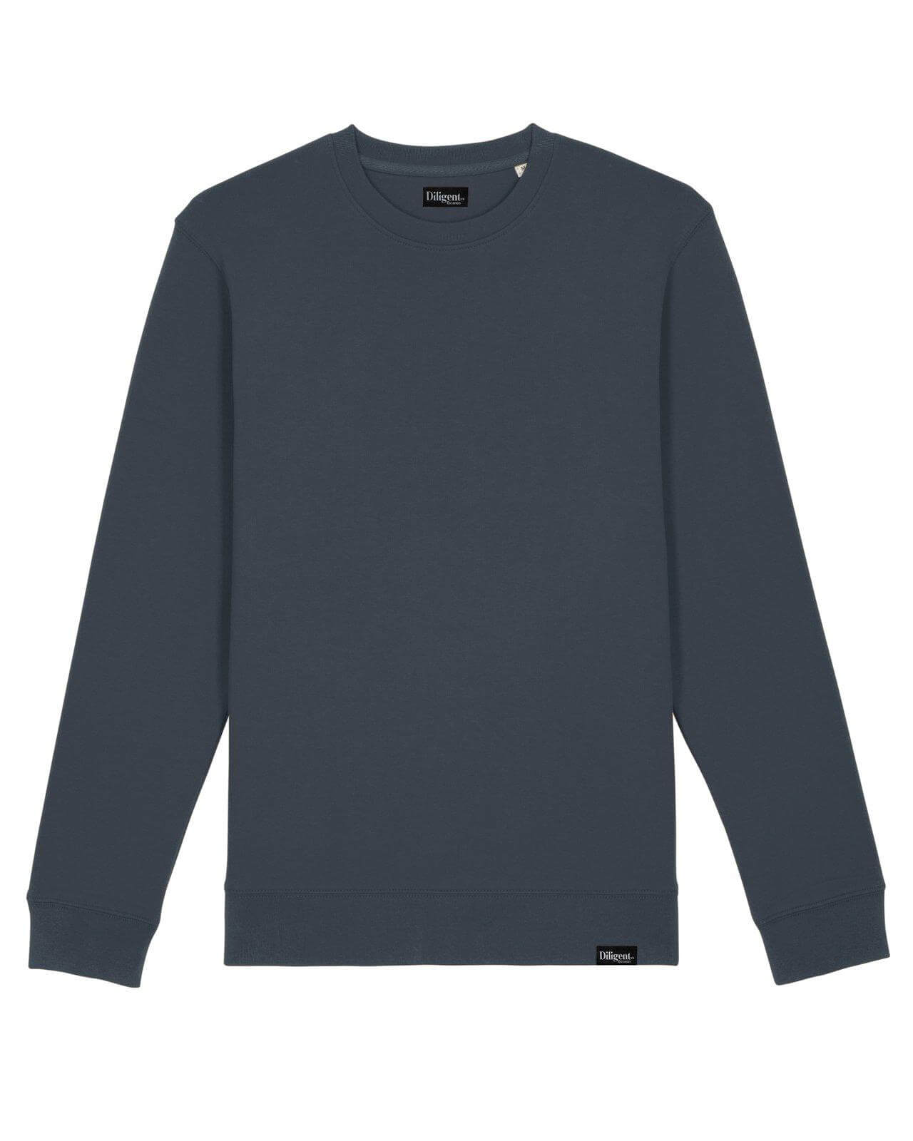Ink Grey Unisex Organic Sweatshirt