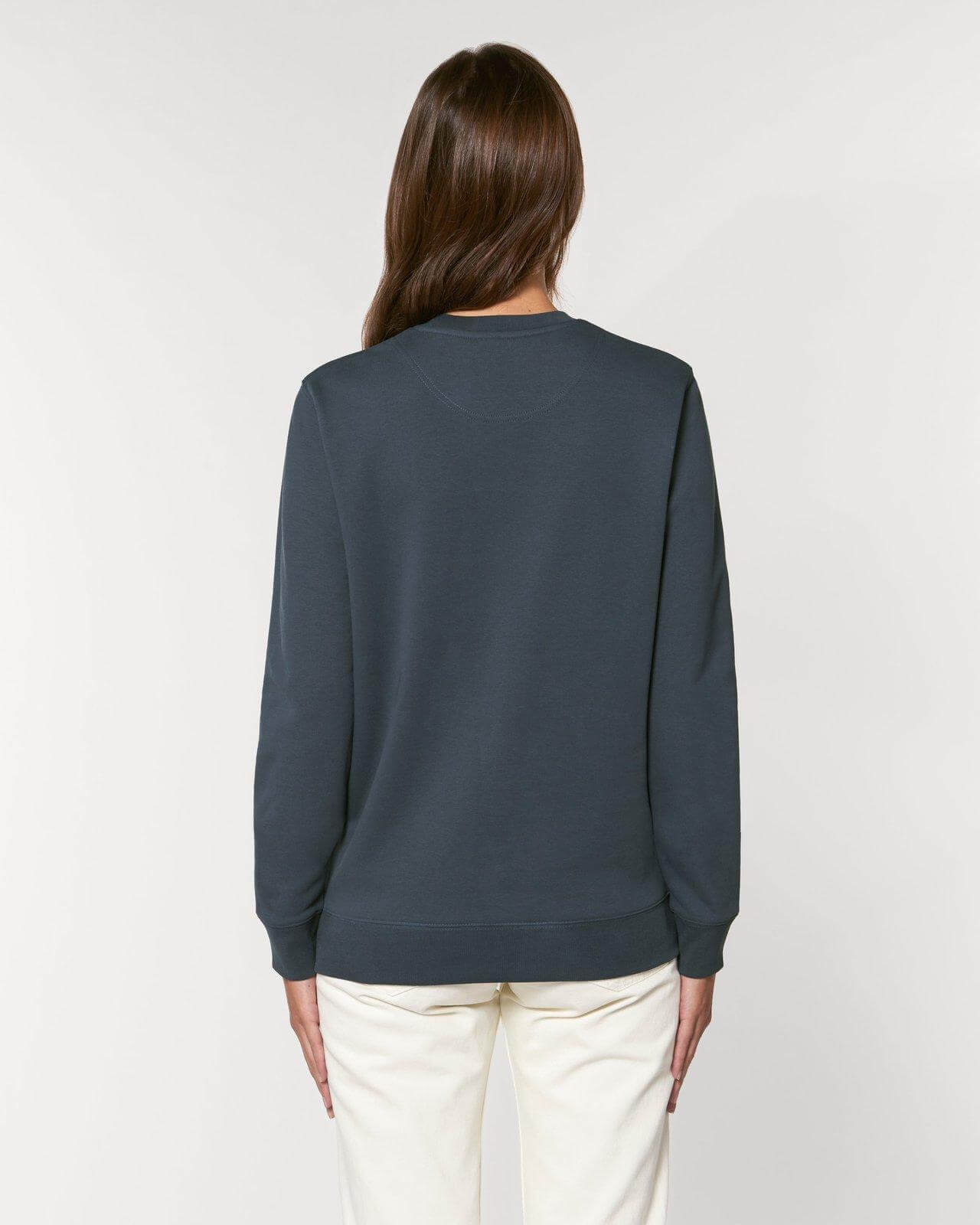Ink Grey Unisex Organic Sweatshirt