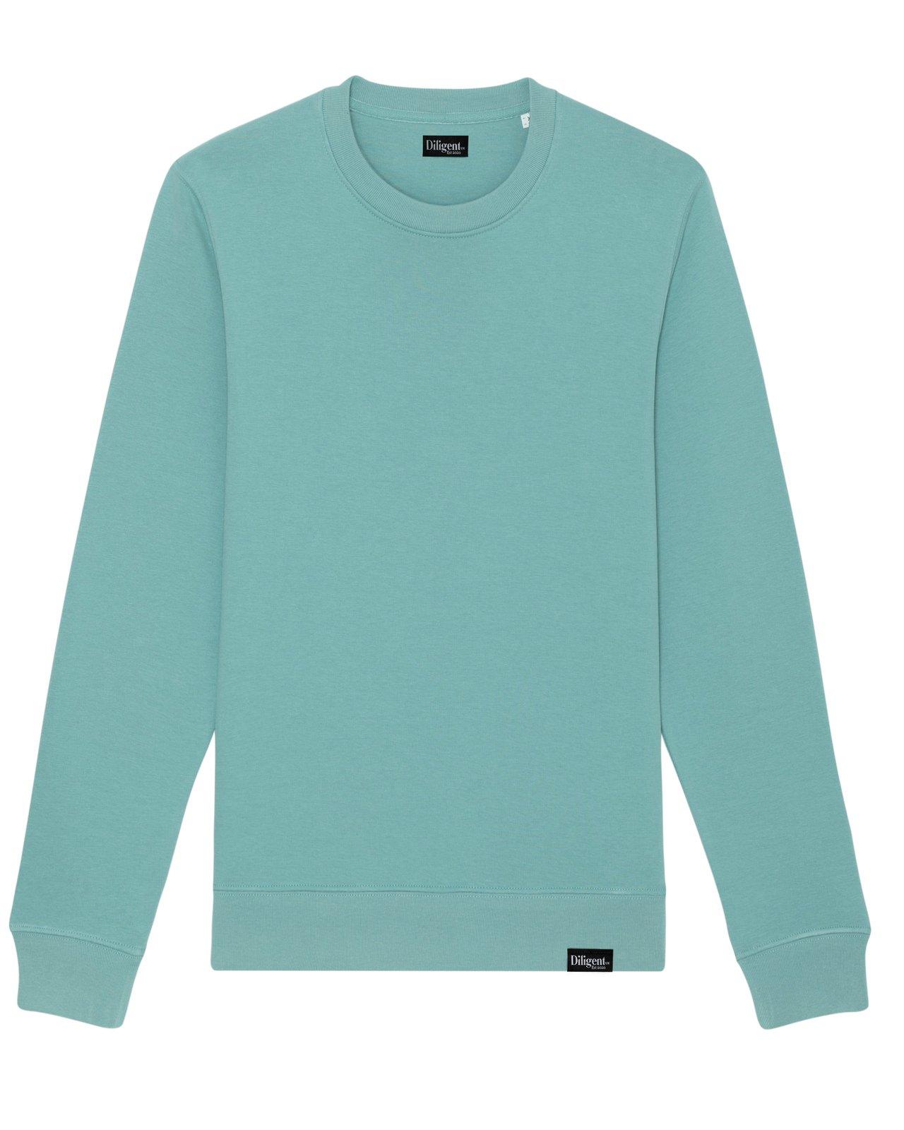 Teal Unisex Organic Sweatshirt