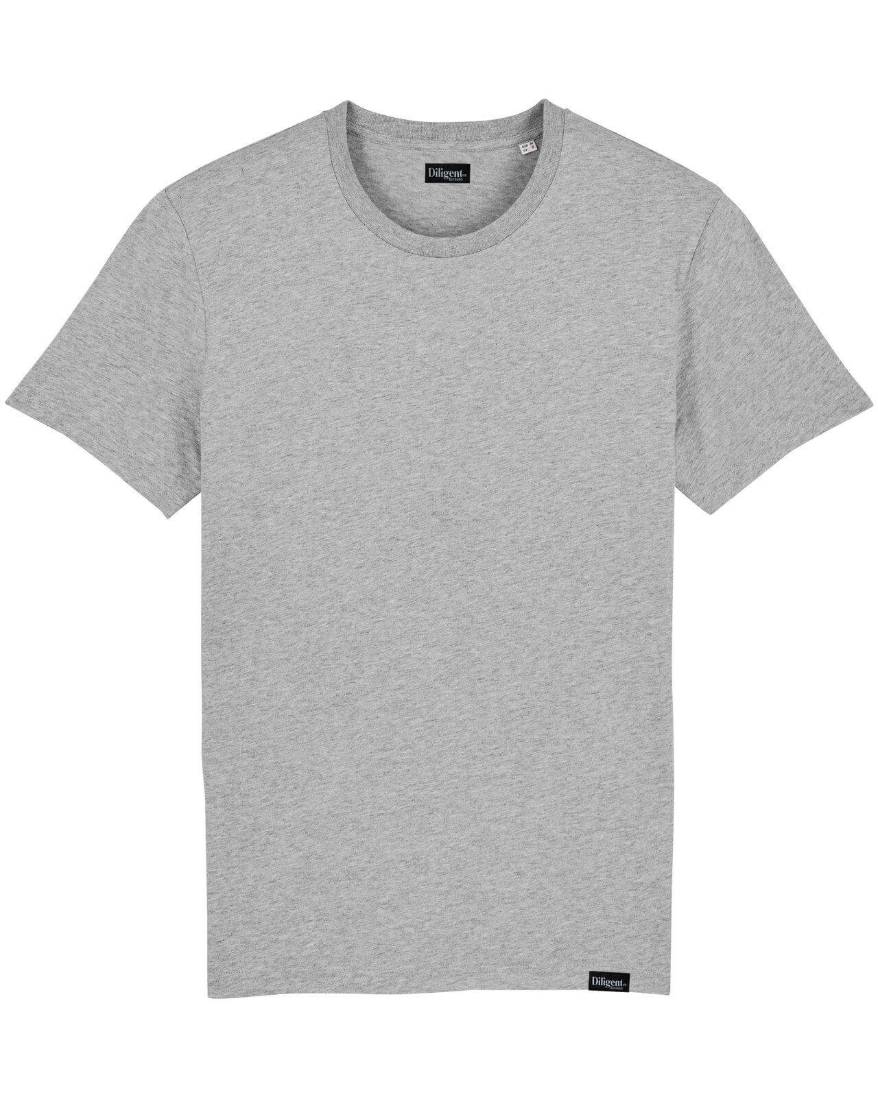 Heather Grey Unisex Organic T-Shirt