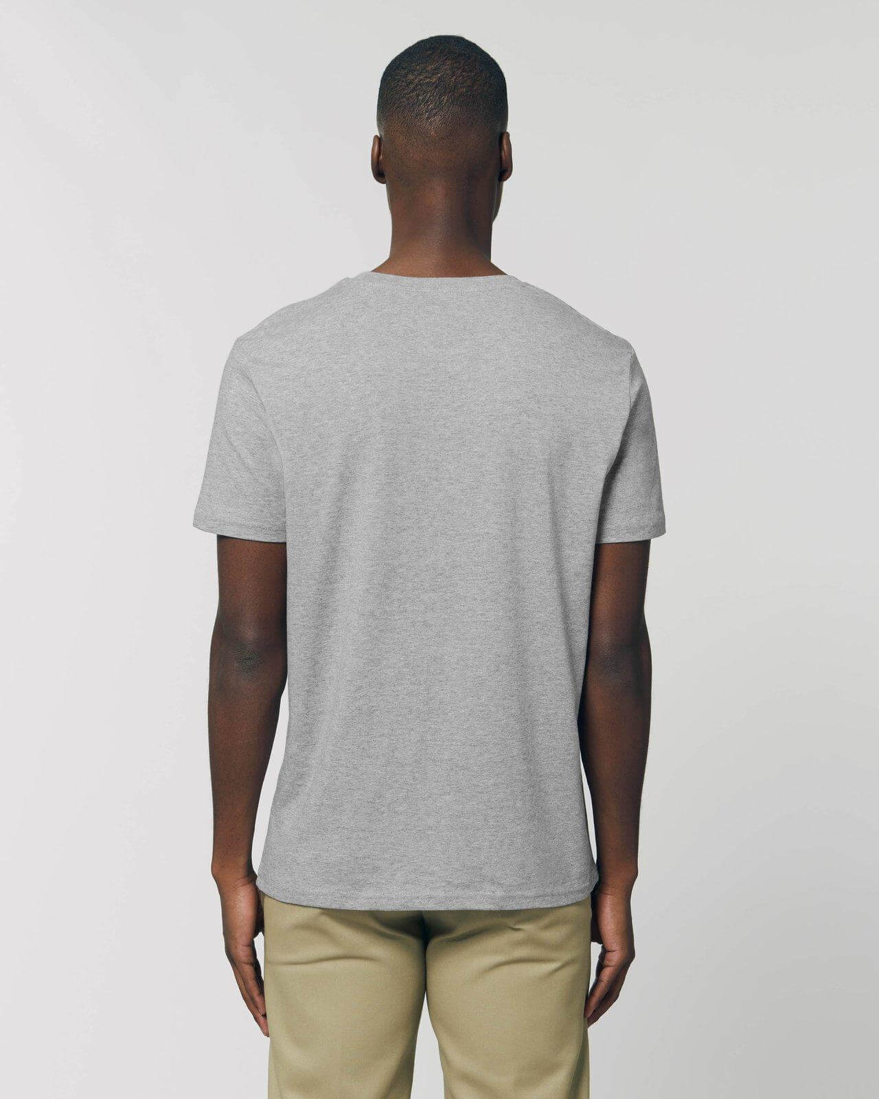 Heather Grey Unisex Organic T-Shirt