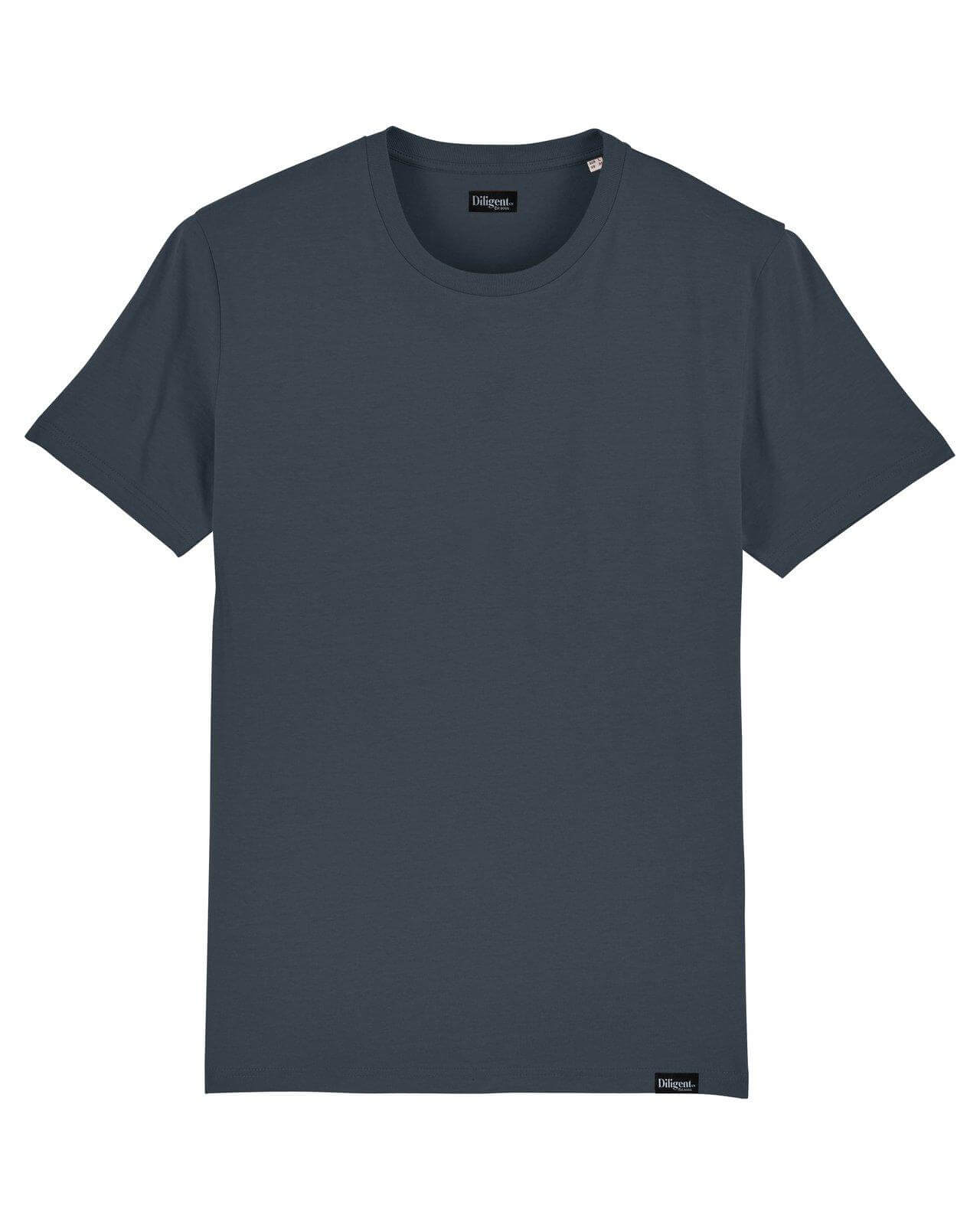 Ink Grey Unisex Organic T-Shirt