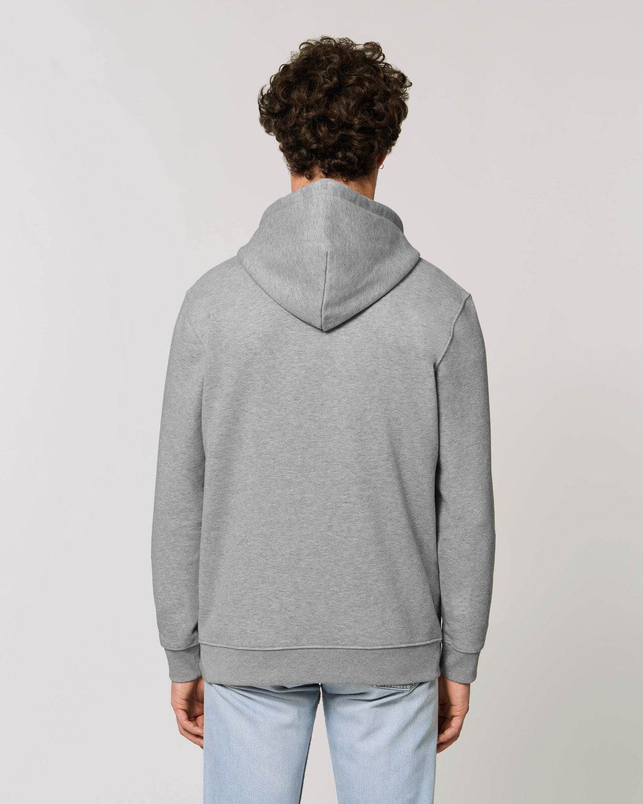 Heather Grey Organic Hoodie