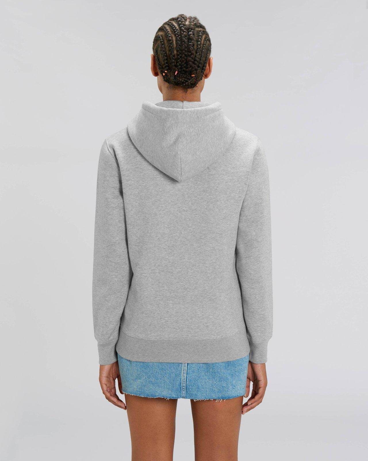 Heather Grey Organic Hoodie