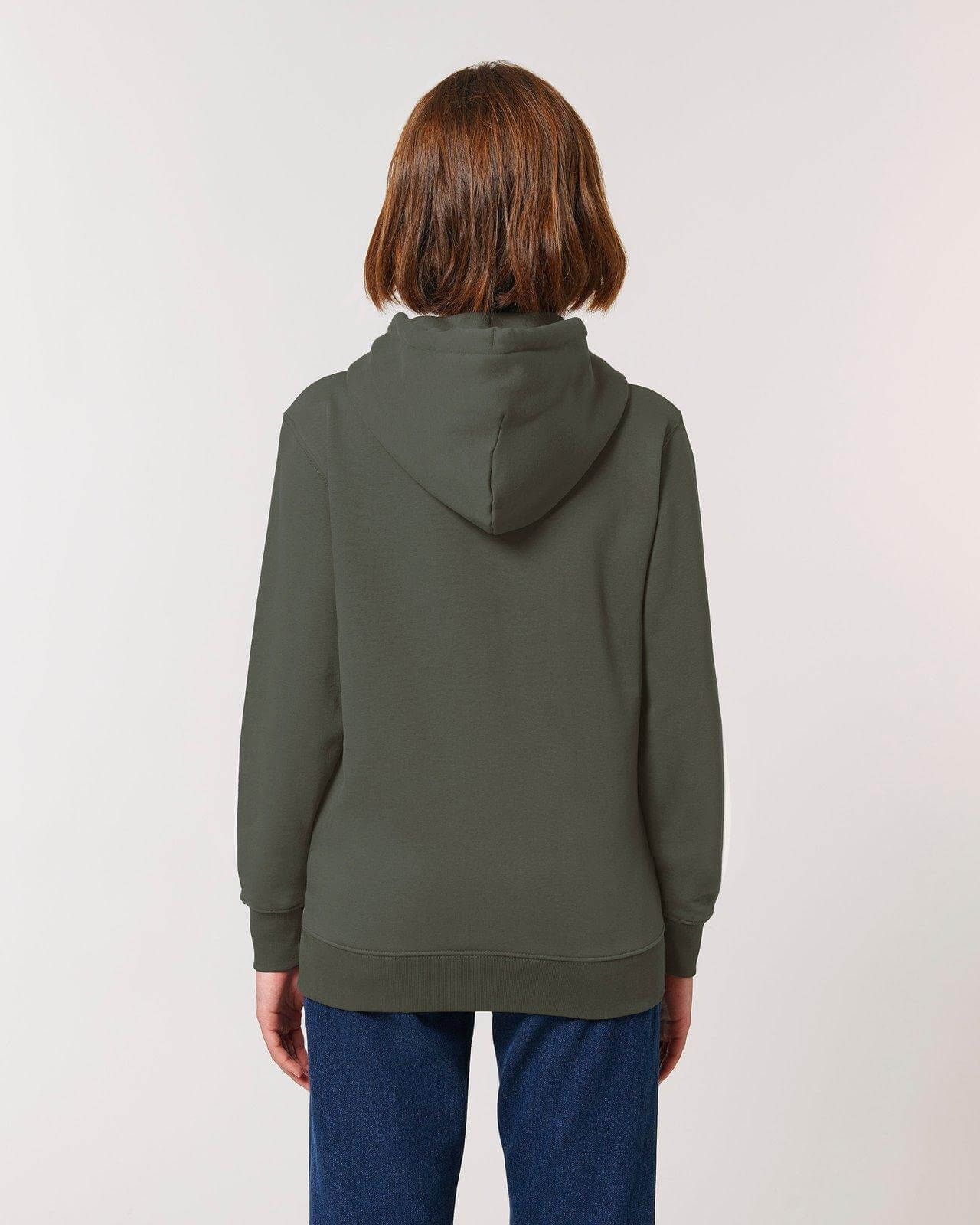 Khaki Unisex Organic Hoodie