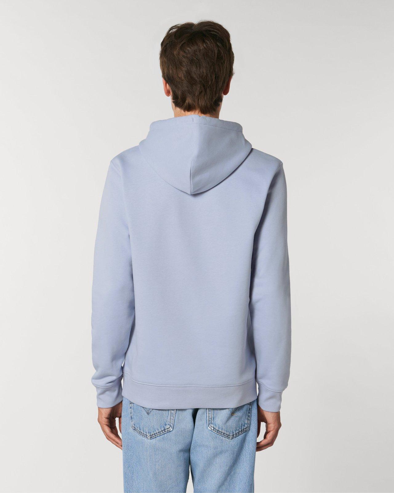 Powder Blue Unisex Organic Hoodie