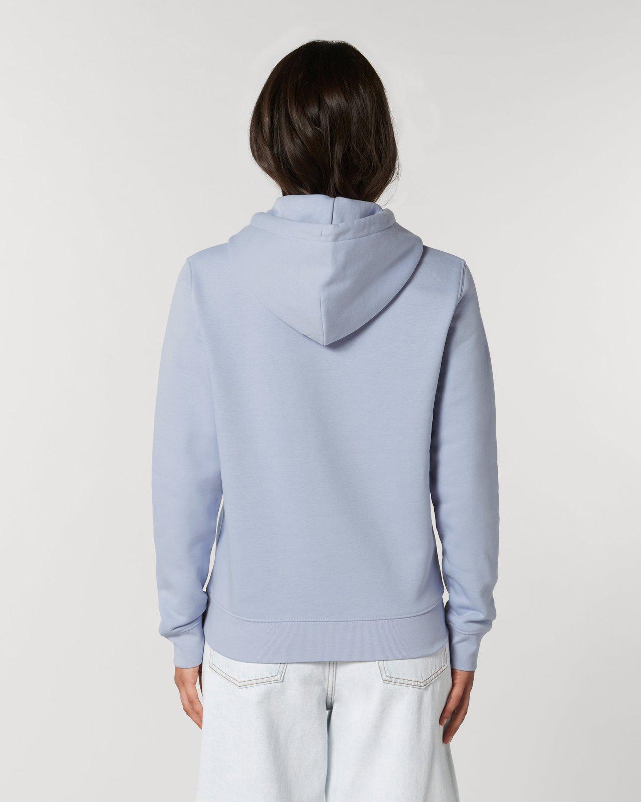 Powder Blue Unisex Organic Hoodie