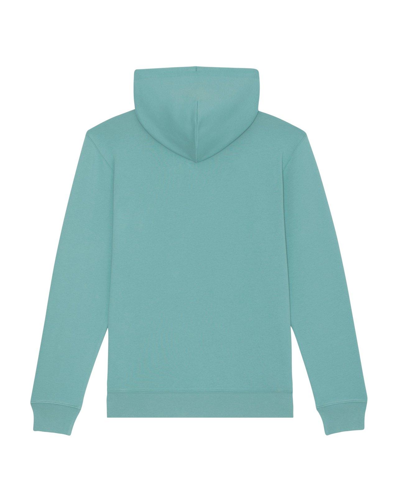 Teal Unisex Organic Hoodie