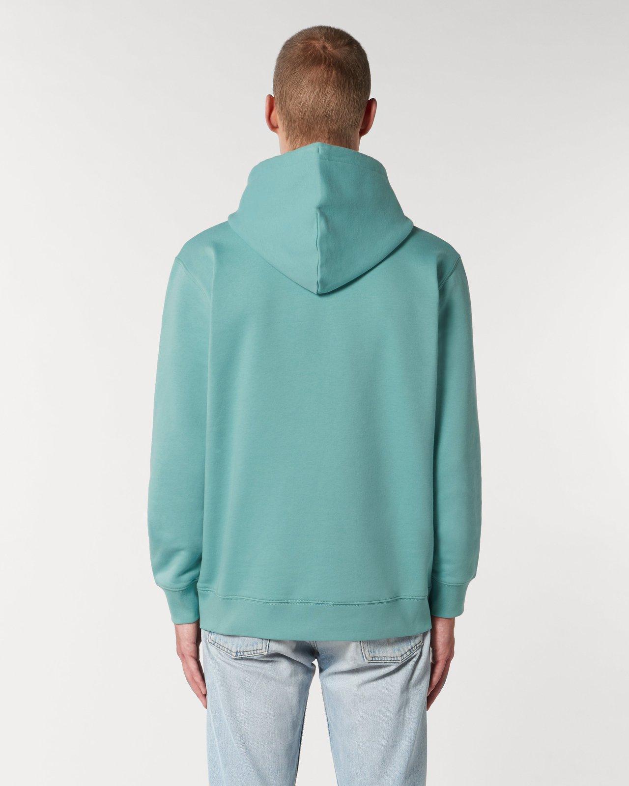 Teal Unisex Organic Hoodie