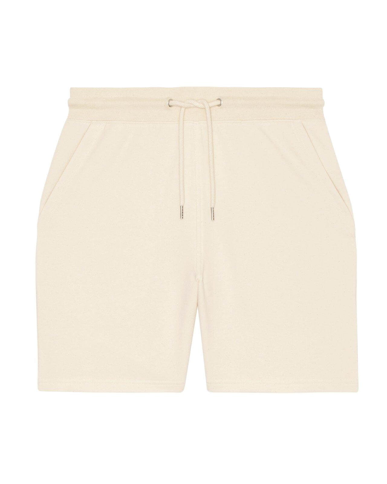 Natural Organic Unisex Jogger Shorts