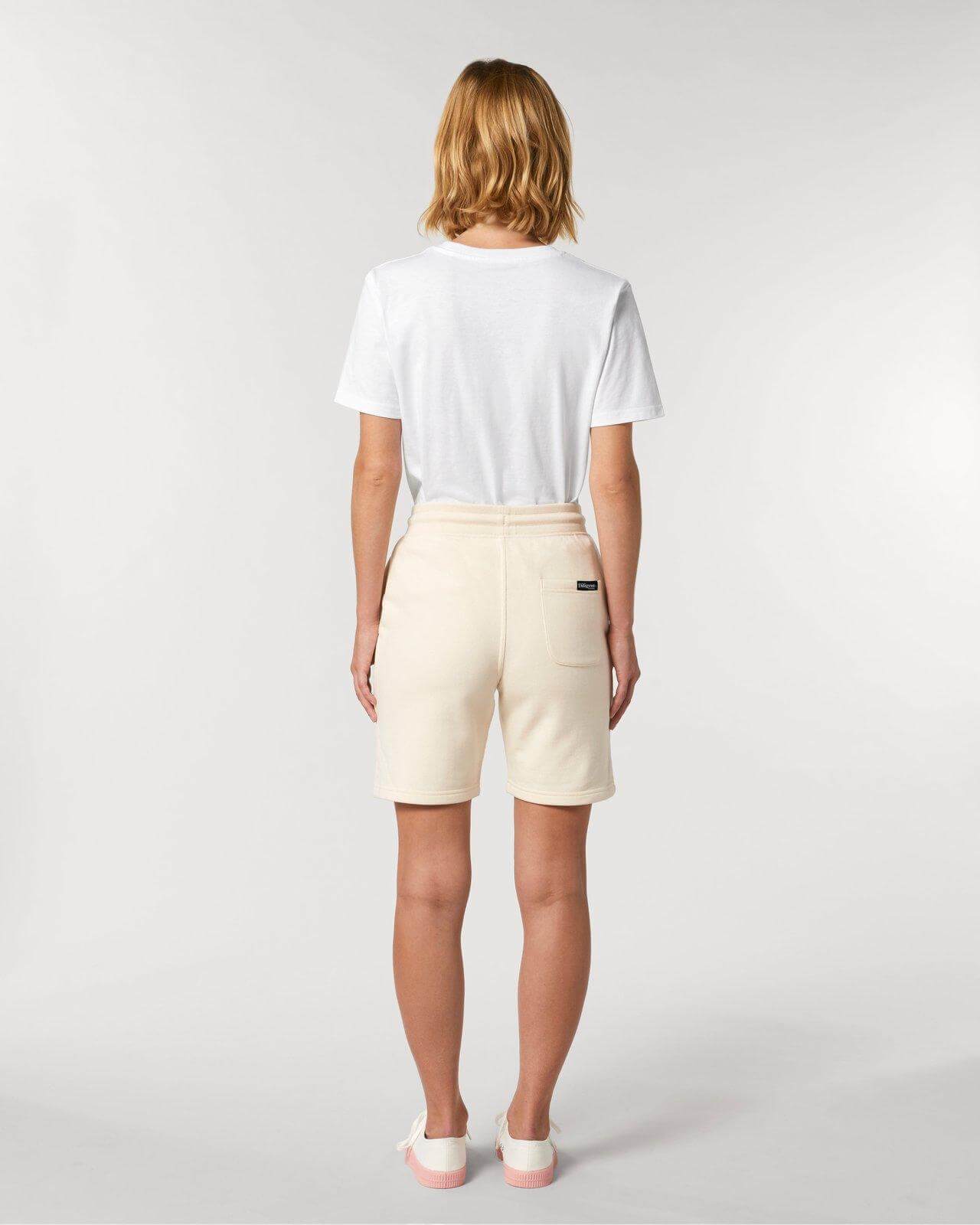 Natural Organic Unisex Jogger Shorts